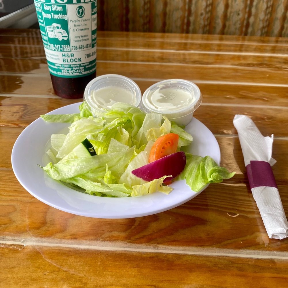 Pizza King - Salad with creamy ranch! - Pizza Near Me - Chatsworth, Georgia Pizza King - Salad with creamy ranch! - Pizza Near Me - Chatsworth, Georgia