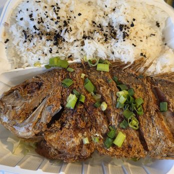 Blue Seafood Company - Crispy Thai Snapper for $18 - Seafood Near Me - Honolulu, Hawaii Blue Seafood Company - Crispy Thai Snapper for $18 - Seafood Near Me - Honolulu, Hawaii