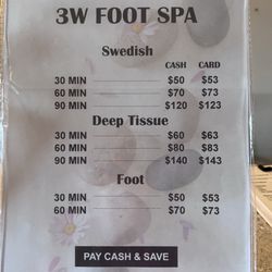 3W Foot Spa