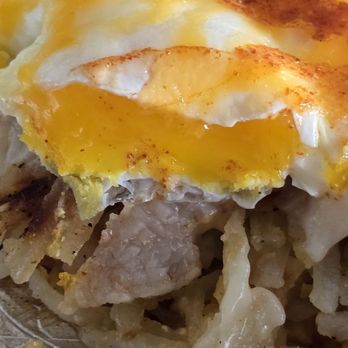 JoJo's Country Cafe - An absolutely perfect over medium egg in the Mama Jen's Bowl - American Near Me - Deltona, Florida JoJo's Country Cafe - An absolutely perfect over medium egg in the Mama Jen's Bowl - American Near Me - Deltona, Florida
