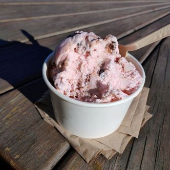 Trackers Ice Cream & Confections - Red Raspberry Fusion, small cup - Chocolatiers & Shops Near Me - Scituate, Rhode Island Trackers Ice Cream & Confections - Red Raspberry Fusion, small cup - Chocolatiers & Shops Near Me - Scituate, Rhode Island