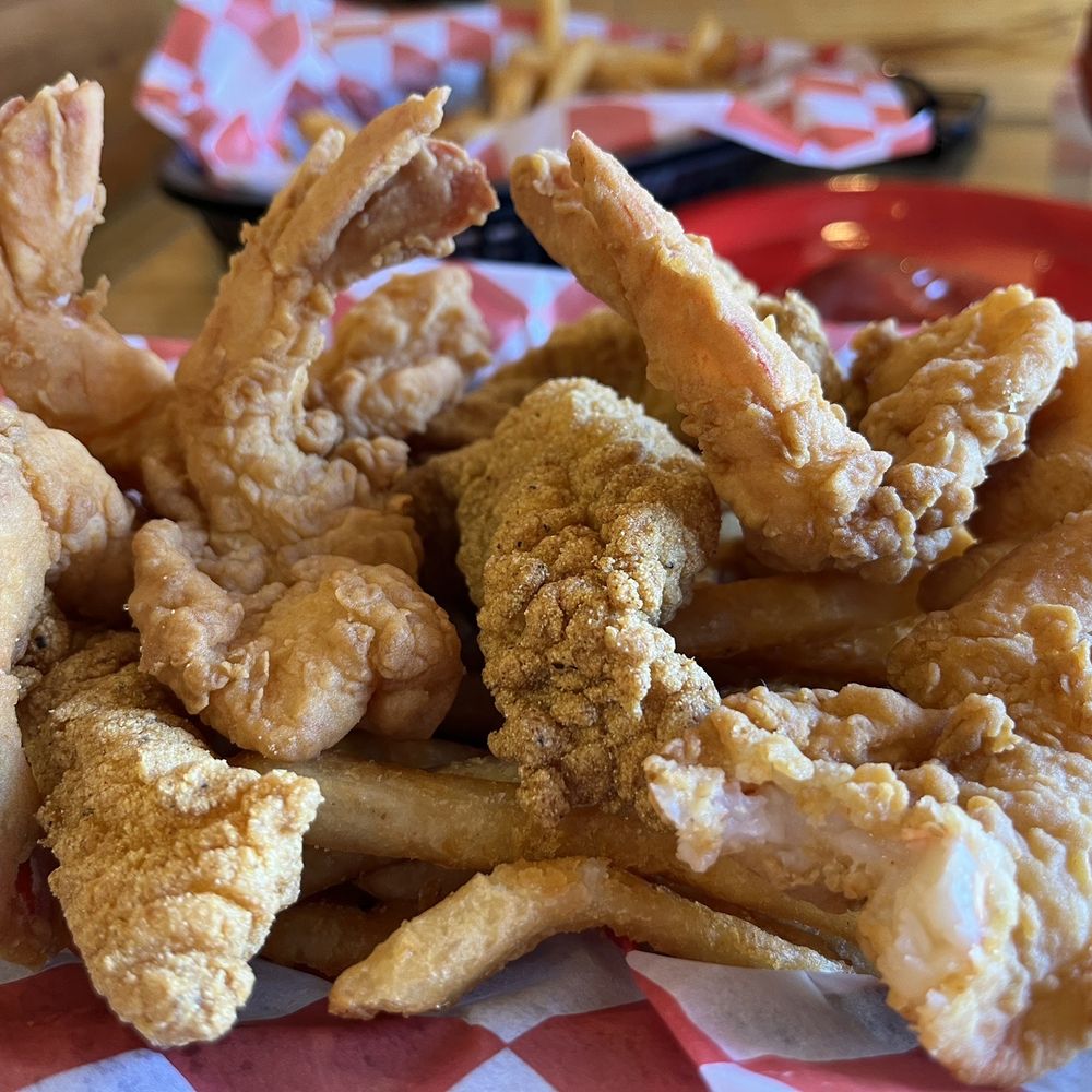 Scott's Catfish & Seafood - Shrimp and catfish strips - Seafood Near Me - West Monroe, Louisiana Scott's Catfish & Seafood - Shrimp and catfish strips - Seafood Near Me - West Monroe, Louisiana