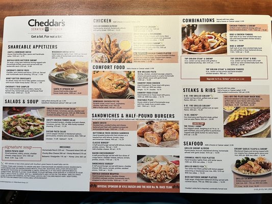 Menu photo 4 Cheddar's Scratch Kitchen Humble, TX
