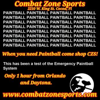 Combat Zone Sports Airsoft & Paintball - Paintball Near Me - Cocoa, Florida