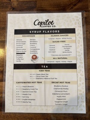 Menu photo 1 Copilot Coffee Co Waukesha, WI Menu photo 1 Copilot Coffee Co Waukesha, WI