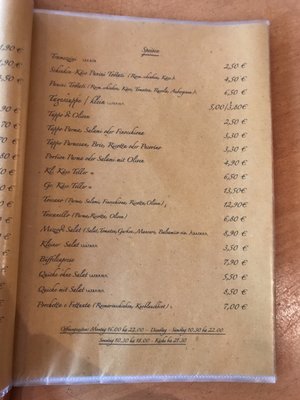 Menu photo 2 Mezzodi Munich, BY Menu photo 2 Mezzodi Munich, BY