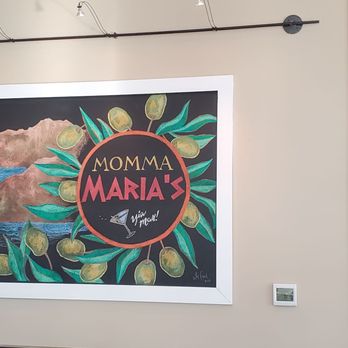 Momma Maria's - a sign in a restaurant - Mediterranean Near Me - Trappe, Maryland Momma Maria's - a sign in a restaurant - Mediterranean Near Me - Trappe, Maryland