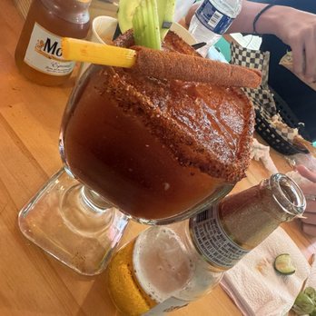 Kiko's Place restaurant - Michelada. A bit too much michelada juice for my flavor - Tacos Near Me - San Diego, California Kiko's Place restaurant - Michelada. A bit too much michelada juice for my flavor - Tacos Near Me - San Diego, California