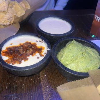 Lowkey Taco - The Trinity: Chorizo Queso, Queso, Guacamole - Tacos Near Me - Pittsburgh, Pennsylvania