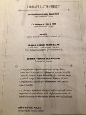 Menu photo 2 Cheddar's Scratch Kitchen Centerville, OH