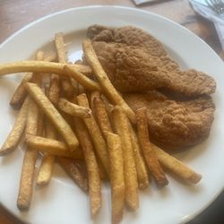Western Burgers & Steaks - $8 kids combo. No sauce to dip