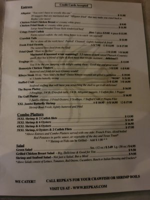 Menu photo 2 Repka's Brookshire, TX Menu photo 2 Repka's Brookshire, TX