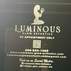 Estheticians Luminous Glow - Front door of Luminous Glow spa