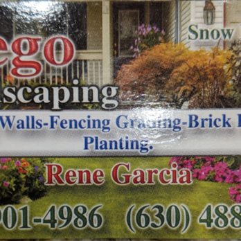 Zenon Landscaping & Tree Service - Business card for Lego Landscaping. Owner Rene Garcia - Landscaping Near Me - Elgin, Illinois Zenon Landscaping & Tree Service - Business card for Lego Landscaping. Owner Rene Garcia - Landscaping Near Me - Elgin, Illinois