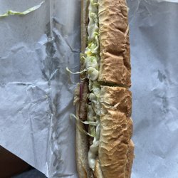 Mayback's - My "hot sausage sub".