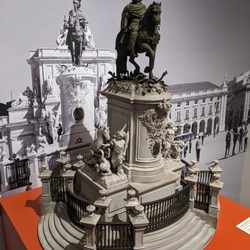 Museu de Lisboa - The famous statue