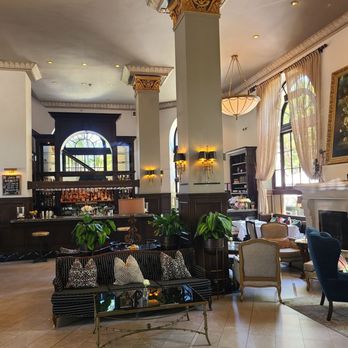 The Culver Hotel Bar & Restaurant - Interior--Looking across Lobby toward Lobby Bar - Hotels Near Me - Culver City, California The Culver Hotel Bar & Restaurant - Interior--Looking across Lobby toward Lobby Bar - Hotels Near Me - Culver City, California