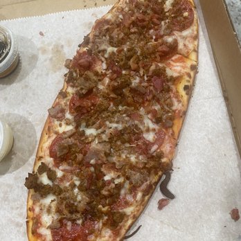 Primo Pasta Kitchen - Meatlovers flat bread - Italian Near Me - Pasadena, Maryland