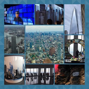 One World Observatory - Montage of images from One World Observatory - Observatories Near Me - New York, New York One World Observatory - Montage of images from One World Observatory - Observatories Near Me - New York, New York