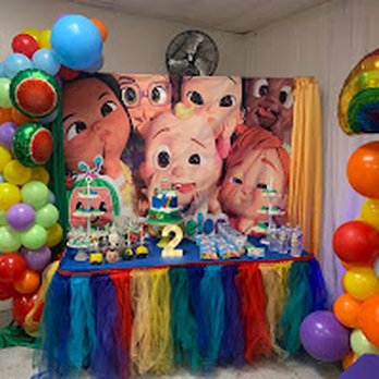 Cr3ative Events Studio - Who doesn't LOVE a good sweet table setup! Colorful table skirts and funny faces brings out the kid in YOU! - Venues & Event Spaces Near Me - Montgomery, Alabama Cr3ative Events Studio - Who doesn't LOVE a good sweet table setup! Colorful table skirts and funny faces brings out the kid in YOU! - Venues & Event Spaces Near Me - Montgomery, Alabama