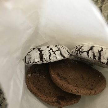 IV Drip - two crinkle crackles and two sea-salted brown butter chocolate chip cookies - Coffee & Tea Near Me - Isla Vista, California IV Drip - two crinkle crackles and two sea-salted brown butter chocolate chip cookies - Coffee & Tea Near Me - Isla Vista, California