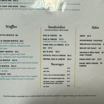 Moultrie Creek Diner - the menu - Diners Near Me - St Augustine, Florida