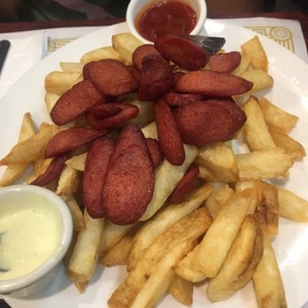 Chio's Peruvian Grill - $8 for 1 sliced hot dog with salty fries ! - Peruvian Near Me - Van Nuys, California Chio's Peruvian Grill - $8 for 1 sliced hot dog with salty fries ! - Peruvian Near Me - Van Nuys, California