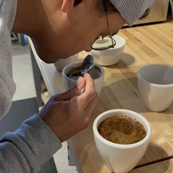 Unlocked Coffee Roasters - Coffee cupping