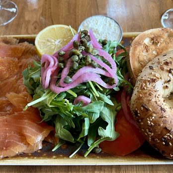 Clink - Smoked salmon breakfast - New American Near Me - Boston, Massachusetts Clink - Smoked salmon breakfast - New American Near Me - Boston, Massachusetts