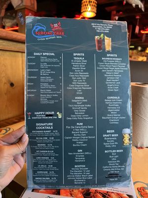 Menu photo 8 Surfing Crab Escondido, CA