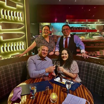 Gordon Ramsay Steak - After a heavenly warm, sweet and indulgent Sticky Toffee Pudding, a cheers as an elegant finale. - Steakhouses Near Me - Las Vegas, Nevada Gordon Ramsay Steak - After a heavenly warm, sweet and indulgent Sticky Toffee Pudding, a cheers as an elegant finale. - Steakhouses Near Me - Las Vegas, Nevada