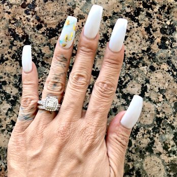 Forever Nails & Spa - New set by Pauline 7/23/19 - Nail Salons Near Me - Costa Mesa, California