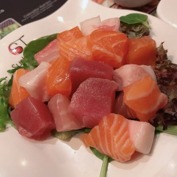 Sushi Taku - Sashimi Salad (my favorite!) - Japanese Near Me - Chicago, Illinois Sushi Taku - Sashimi Salad (my favorite!) - Japanese Near Me - Chicago, Illinois