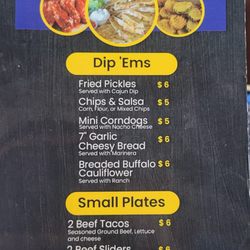 The Waterfall Grill and Lounge - HH Menu