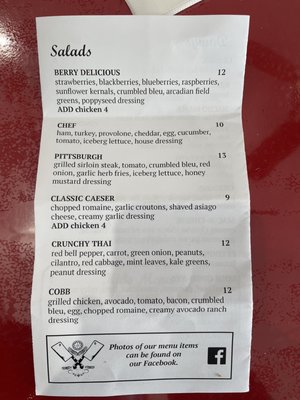 Menu photo 3 Dupers Fredonia, NY