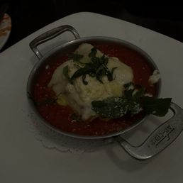 Eggplant rollatini appetizer Eggplant rollatini appetizer