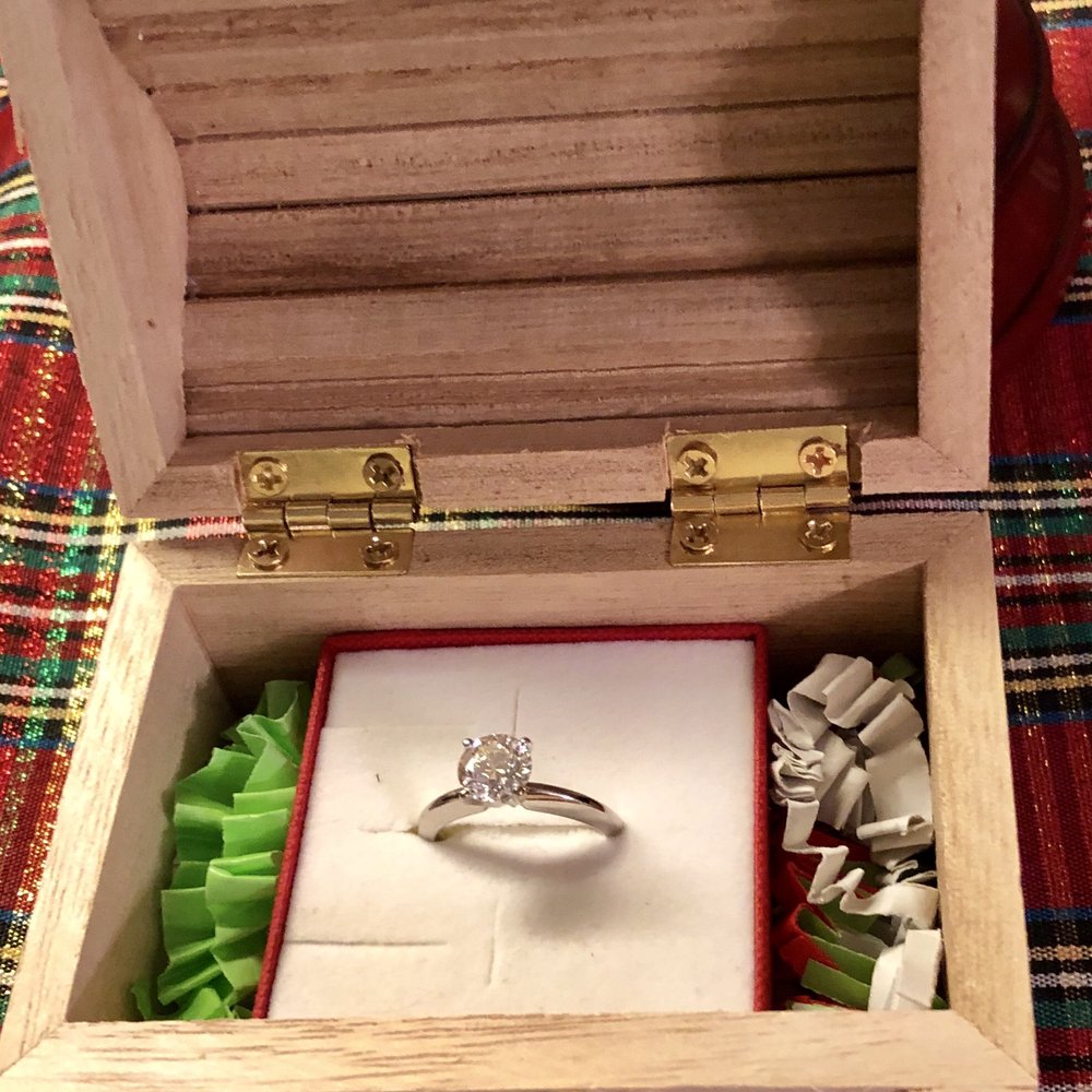 Engagement ring. I bought the diamond at Mist Fine Jewelry and 100% recommend. Will go back again. Engagement ring. I bought the diamond at Mist Fine Jewelry and 100% recommend. Will go back again.