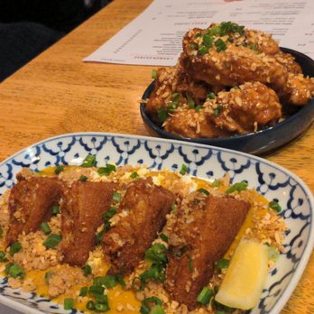 Alkaline - Shrimp toast and chicken wings - Ramen Near Me - Norfolk, Virginia Alkaline - Shrimp toast and chicken wings - Ramen Near Me - Norfolk, Virginia