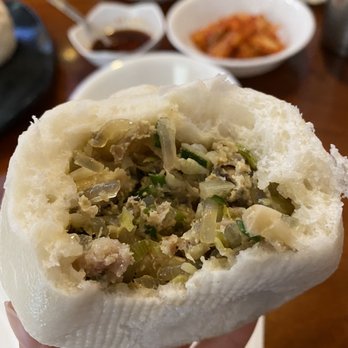 Myung In Dumplings - Inside of the Regular Wang Mandu - Korean Near Me - Los Angeles, California Myung In Dumplings - Inside of the Regular Wang Mandu - Korean Near Me - Los Angeles, California