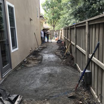 C&R Pavers - After pouring the base - Masonry/Concrete Near Me - Escondido, California C&R Pavers - After pouring the base - Masonry/Concrete Near Me - Escondido, California