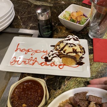 Shogun Restaurant - Her birthday surprise and some excellent cooking! - Japanese Near Me - Corona, California
