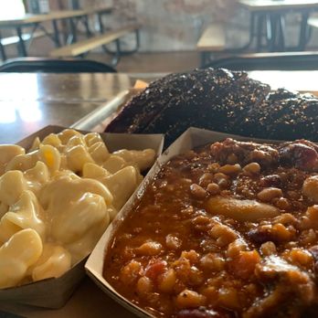 Wood's Chapel BBQ - Full slab ribs, baked beans, mac and cheese - Barbeque Near Me - Atlanta, Georgia Wood's Chapel BBQ - Full slab ribs, baked beans, mac and cheese - Barbeque Near Me - Atlanta, Georgia