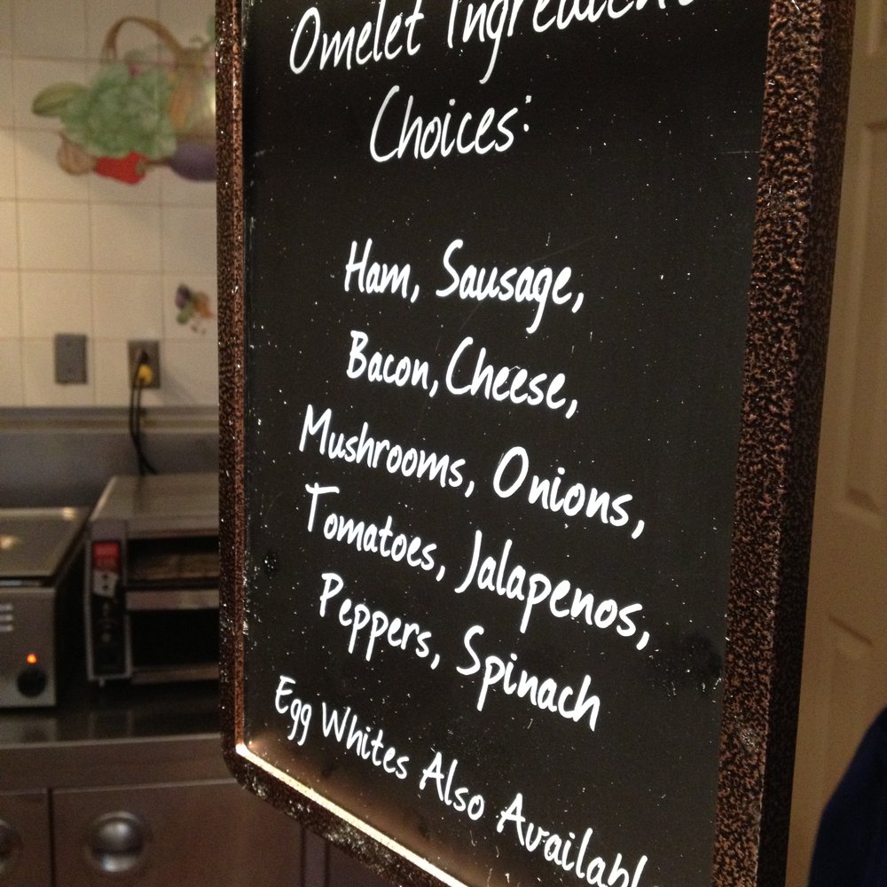 Atrium Grill & Bar - Omelet Station Menu - Sports Bars Near Me - Richmond, Virginia