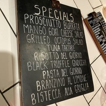 Briciola - Specials menu - Italian Near Me - New York, New York