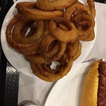 Zet's Restaurant - Large onion rings. A bit over cooked (too crispy) - Diners Near Me - Mississauga, Ontario Zet's Restaurant - Large onion rings. A bit over cooked (too crispy) - Diners Near Me - Mississauga, Ontario