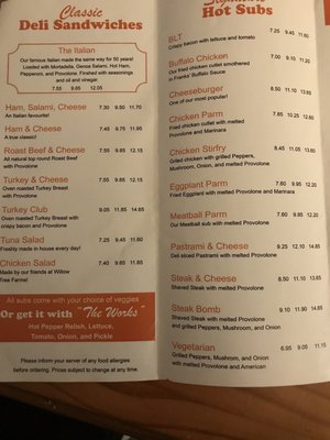 Menu photo 3 Riccotti's Sandwich Shop Bristol, RI Menu photo 3 Riccotti's Sandwich Shop Bristol, RI