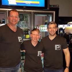 Vortex OKC - Three good looking bartenders ready to make you one of our specialty cocktails.