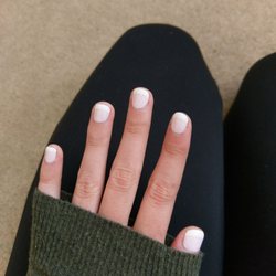 Creative Nails - Manicure with gel polish,  French tips