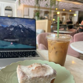 Hello Darling - Lemon poppyseed loaf and cold brew - Coffee & Tea Near Me - Denver, Colorado