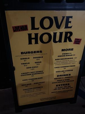 Menu photo 6 Love Hour Los Angeles, CA Menu photo 6 Love Hour Los Angeles, CA
